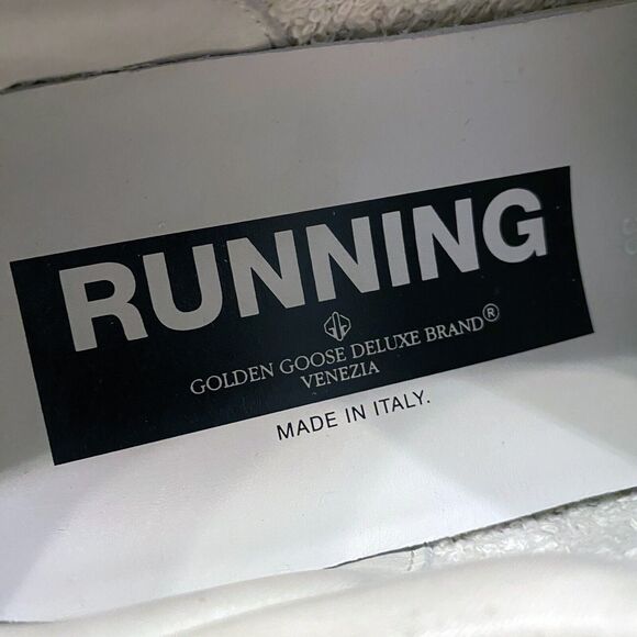 Authentic Golden Goose Leopard Calf Running Sneakers EU Size 38‎ US Size 7 / 7.5 - Picture 12 of 16